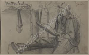 Mau Mau Hunting June '55. - One of a  series of sk