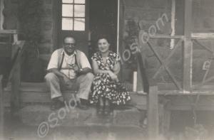 British colonial family.  Kenya, 1955-56.