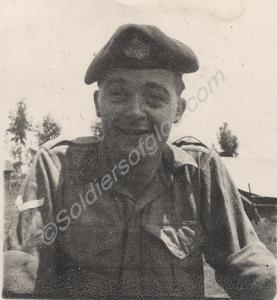 Lance-Corporal  "up country".  1st Battalion, Glou