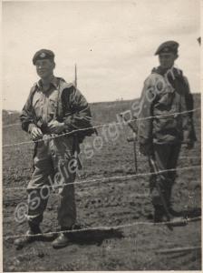Two soldiers at Gil Gil.  1st Battalion, Glouceste