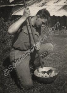 'Wash day'.   1st Battalion, Gloucestershire Regim