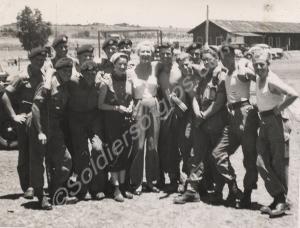 Guests for a concert party.  1st Battalion, Glouce