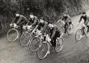 Cycling team. Gloucestershire Regiment. 1961.