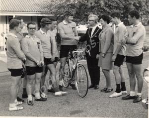 Cycling team. Gloucestershire Regiment. 1961.