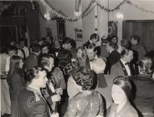 Officers' Mess party. Gloucestershire Regiment. St