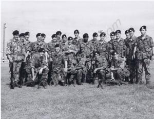 Soldiers of the Gloucestershire Regiment. c. 1970