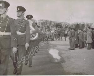Retirement Parade for Lieutenant-Colonel H.L.T. Ra