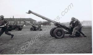 MOBAT anti-tank gun demonstration. Gloucestershire
