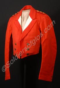 Officer's mess jacket belonging to Captain W.A.M.