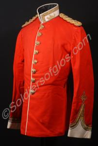 Officer's full dress jacket belonging to Captain W