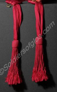Officer's sash belonging to Captain W.A.M. Temple.