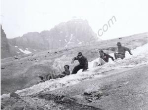 Summer snow slide. Gloucestershire Regiment. Fort