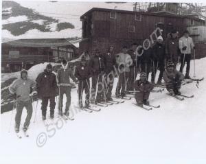 Skiing trip. Lance-Corporal Walker and Private Gal