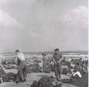 Camp scene.  Gloucestershire Regiment. Libya. 1961