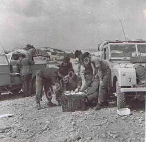 Camp scene.  Gloucestershire Regiment. Derna, Liby