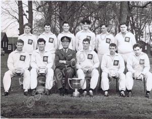 Football team. Winners of Western Command Senior C