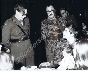 Colonel-in-Chief H.R.H. The Duke of Gloucester wit