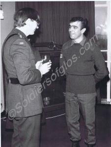 Colonel-in-Chief H.R.H. The Duke of Gloucester wit