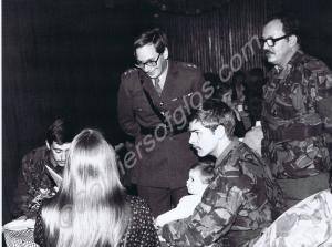 Colonel-in-Chief H.R.H. The Duke of Gloucester wit