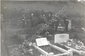 The funeral of Private Francis George Miles V.C. 1