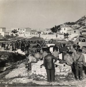 Cordon and search of Lymbia village. 1st Battalion