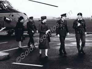 The Duke and Duchess of Gloucester leaving Wessex