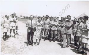 Farewell party to Lieutenant-Colonel Walwyn on his