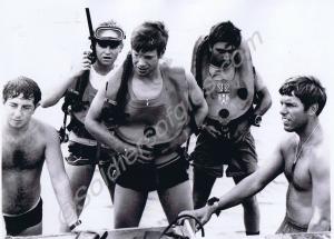 Scuba diving. 1st Battalion, The Gloucestershire R