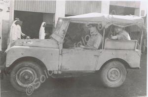 The Medical Officer visting "D"' Company, 1st Batt