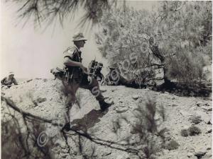 The rear guard in Exercise Grasshopper. "A" Compan
