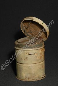 German army gas mask with container. c.1916-1918.