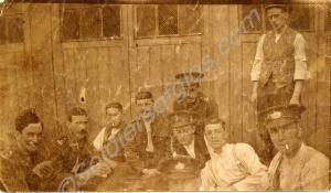 Somewhere in France.  Private Hubert Charles Barne