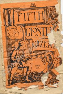 Edition of 5th Gloster Gazette, dated April 1917 (