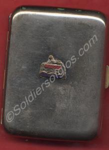 Cigarette case decorated with the Gloucestershire