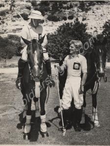Members of the Polo team. Believed to be Major H.R