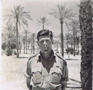 Lieutenant C.E.A. Firth. 1st Battalion, The Glouce