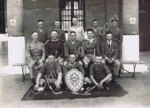 Hockey team. H.Q. Company, 1st Battalion, The Glou