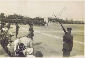 Parade. 1st Battalion, The Gloucestershire Regimen