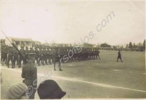 Parade. 1st Battalion, The Gloucestershire Regimen