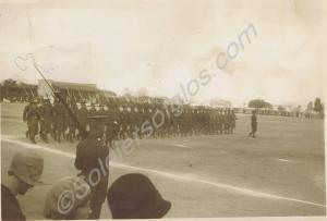 Parade. 1st Battalion, The Gloucestershire Regimen