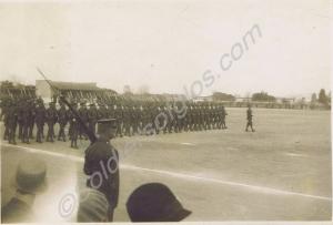 Parade. 1st Battalion, The Gloucestershire Regimen