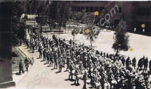 Parade. 1st Battalion, The Gloucestershire Regimen