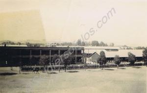 Abbassia barracks and parade ground.  1st Battalio