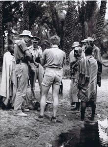 Survey team. Captain Peter Boxhall (Intelligence C