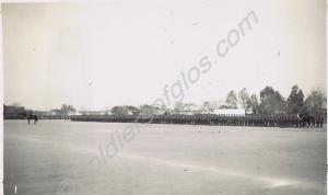 Abbassia parade ground. 1st Battalion, The Glouces