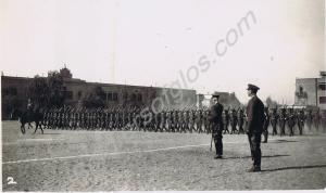 March past General Stewart at Abbassia parade grou