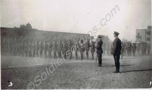 March past General Stewart at Abbassia parade grou