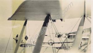 Bristol F2B fighters in flight formation. Egypt. c