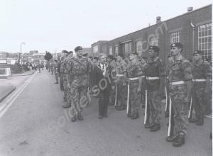 Freedom of the Town Parade. Inspection by the Mayo