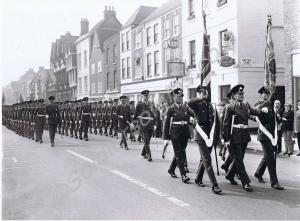 Freedom of the Town Parade. Gloucestershire Regime